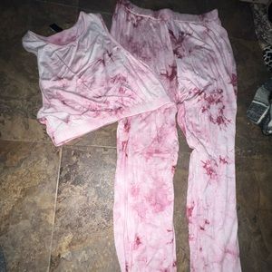 Pink Tie-Dye Set